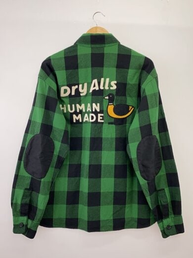 商品画像：26SS/CHECK HALF-ZIP SHIRT/L/コットン/GRN/チェック/HM31SH009// 2