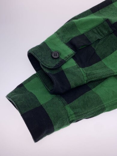 商品画像：26SS/CHECK HALF-ZIP SHIRT/L/コットン/GRN/チェック/HM31SH009// 6