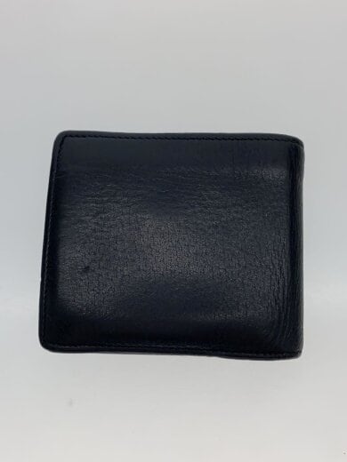 商品画像：2つ折り財布/レザー/ブラック/メンズ/DOLLAR/多少の使用感有// 2