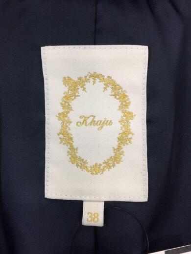 画像：Khaju ships jet blueダウンダッフルコートト/38/ポリエステル/ネイビー4