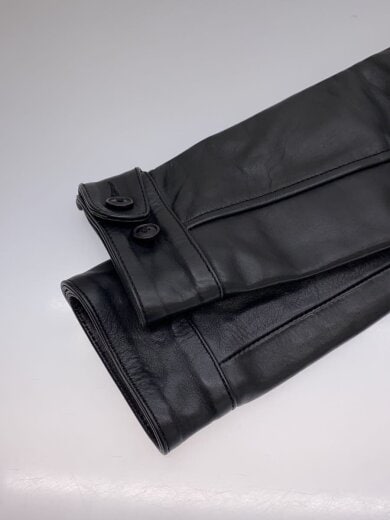 商品画像：シングルライダースジャケット/S/牛革/BLK/無地 5