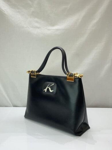 商品画像：ハンドバッグ/--/BLK/無地 2