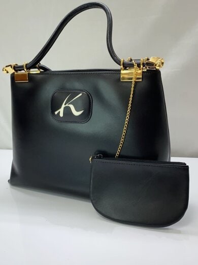 商品画像：ハンドバッグ/--/BLK/無地 7