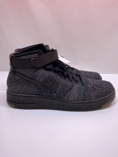 商品画像：AF1 ULTRA FLYKNIT MID/エアフォースワンウルトラフライニットミッド/ブラック/28.5cm/BL 9