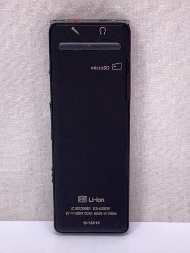 画像：SONYICレコーダー ICD-UX575F (B) [ブラック]//2