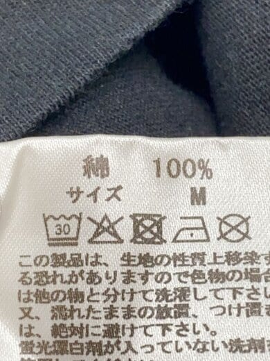 商品画像：長袖Tシャツ/M/コットン/BLK/プリント// 4