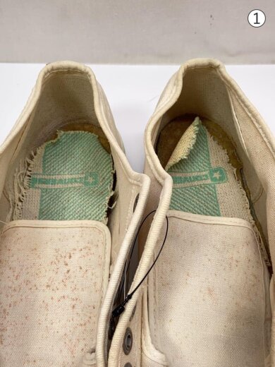 画像：CONVERSEローカットスニーカー/US8.5/CRM/キャンバス4