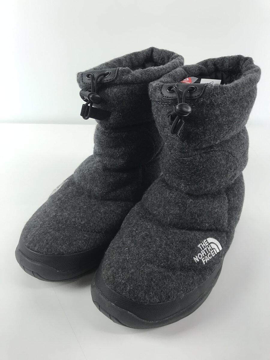 ブーツ 26cm グレー 最安値に挑戦 ウール Nf Nuptse Wool Bootie Ii