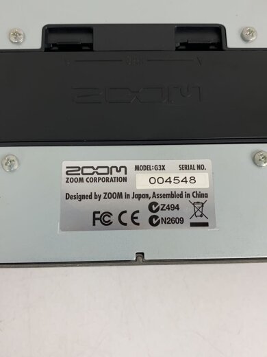 画像：ZOOMg3x エフェクター/G3x/本体のみ4