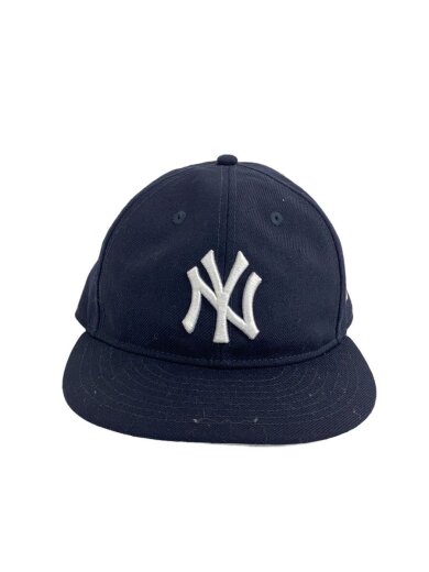 商品画像：キャップ/7 1/4/ウール/ネイビー/無地/ヤンキース/メンズ 1