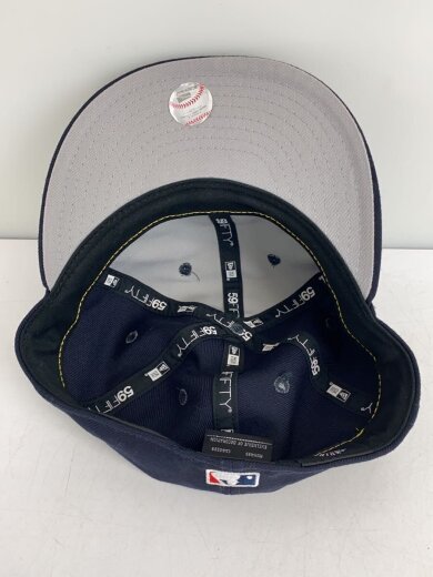 商品画像：キャップ/7 1/4/ウール/ネイビー/無地/ヤンキース/メンズ 4