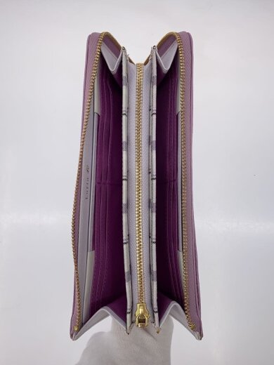 商品画像：長財布/--/PNK/無地/レディース 4