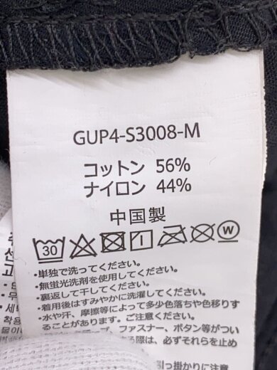 画像：GRAMICCI × and wanderボトム/L/コットン/BLK/無地/GUP4-S3008-M5