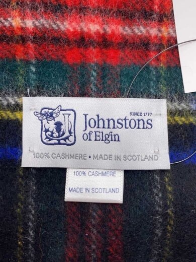 商品画像：マフラー/カシミア/マルチカラー/チェック/レディース/スコットランド製 2