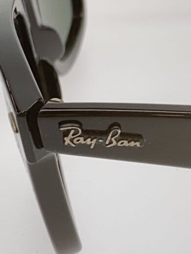 画像：Ray-Banサングラス/ウェリントン/BLK/GRN/メンズ/RB2140 9014