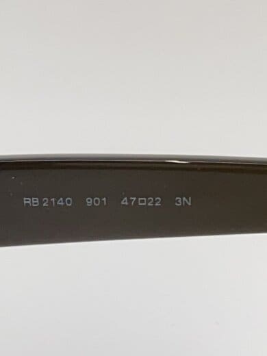 画像：Ray-Banサングラス/ウェリントン/BLK/GRN/メンズ/RB2140 9015