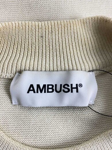 商品画像：OVERLAP CREWNECK KNIT/3/ウール/クリーム/BMHE001F20KNI001 3