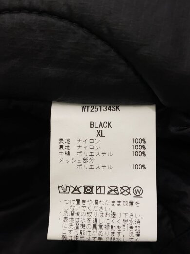 商品画像：ダウンジャケット/XL/ナイロン/ブラック/無地/WT25134SK/DENALI JACKET/中綿 4