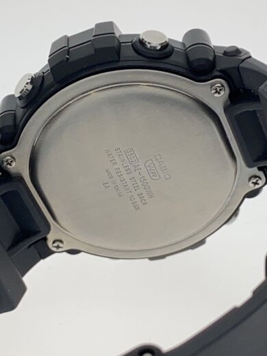 商品画像：クォーツ腕時計_その他/デジタル/ラバー/BLK/BLK// 3