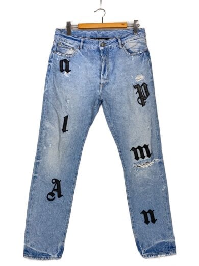 商品画像：23SS/Logo Patch Wash Denim Pants/34/デニム/インディゴ 1
