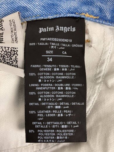 商品画像：23SS/Logo Patch Wash Denim Pants/34/デニム/インディゴ 5