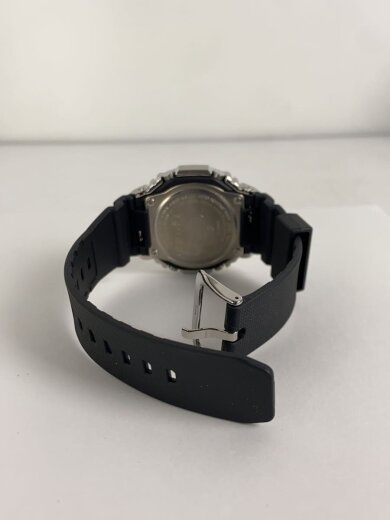 商品画像：ソーラー腕時計_G-SHOCK/デジタル/レザー/パープル/ブラック/GBM-2100A-4BJF 4