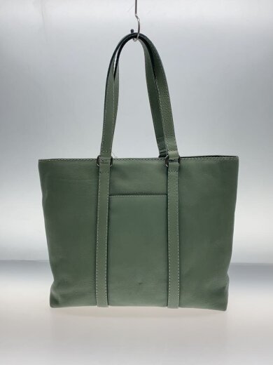 画像：土屋鞄トートバッグ/レザー/GRN/無地3