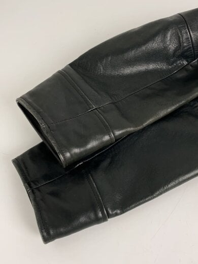 商品画像：レザージャケット/M/馬革/ブラック/無地 6