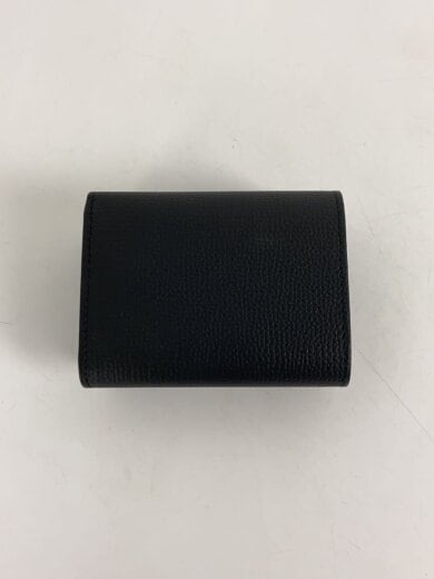 商品画像：アナグラムライトフォールド/2つ折り財布/レザー/ブラック/無地/レディース// 2