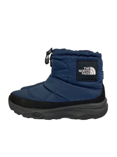 商品画像：Nuptse Bootie WP Logo Short/ブーツ/26cm/ネイビー/NF52076// 1