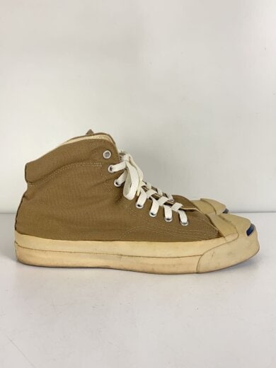 商品画像：ハイカットスニーカー/US7.5/ベージュ/キャンバス/ジャックパーセル/USA製// 2