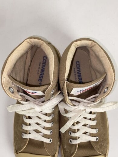 商品画像：ハイカットスニーカー/US7.5/ベージュ/キャンバス/ジャックパーセル/USA製// 4