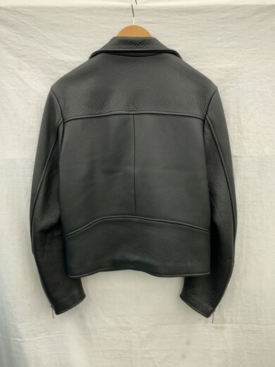 画像：CMMN SWDNダブルライダースジャケット/48/レザー/BLK/無地2