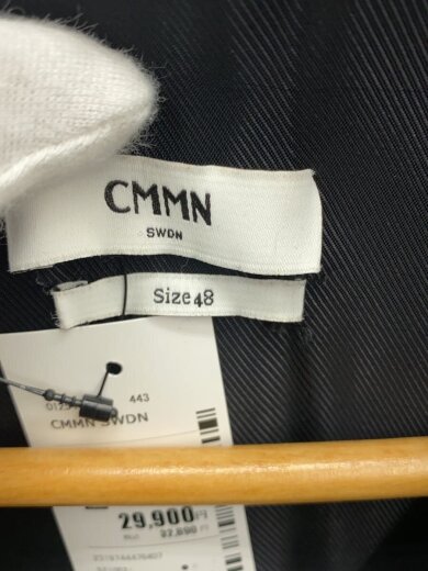 画像：CMMN SWDNダブルライダースジャケット/48/レザー/BLK/無地4