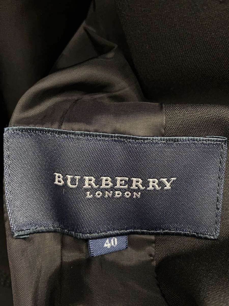 BURBERRY LONDON / スーツ/40/ウール/BLK/FJA30-107-09/FQA11-107-09