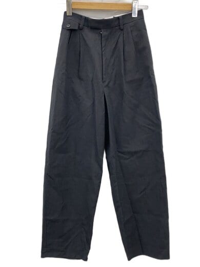 商品画像：オーガニックコットンヘンプキャンバス/ボトム/O/コットン/BLK/無地/168-4140008// 1