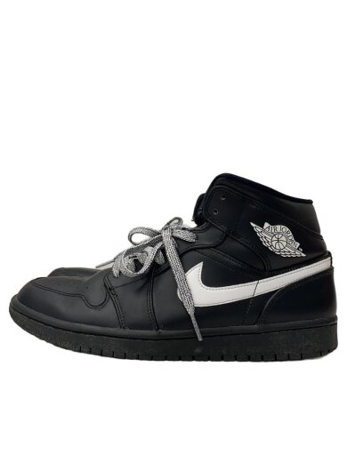 商品画像：AIR JORDAN 1 MID/エアジョーダンミッド/ブラック/554724-049/26cm/BLK 1