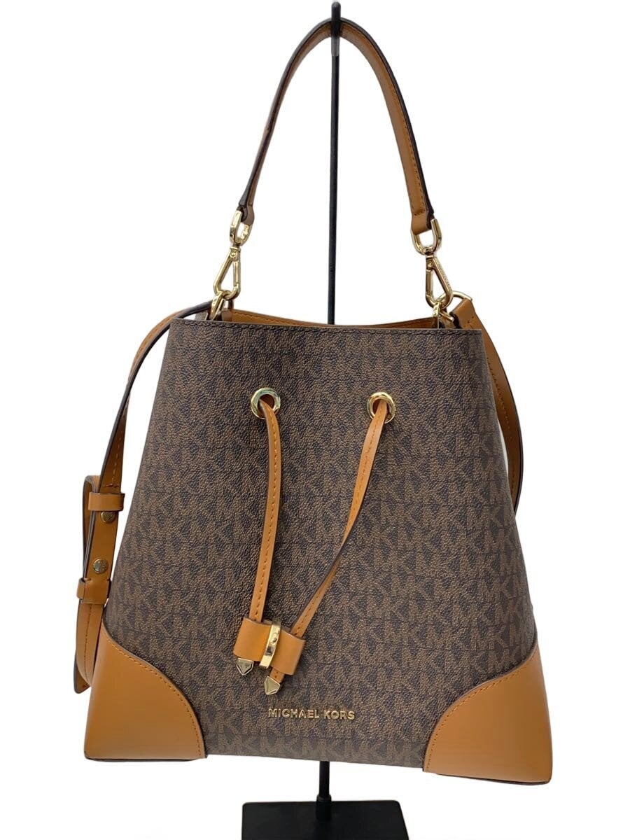 MICHAEL KORS / ショルダーバッグ/--/BRW/総柄/30F9GZ5L6B