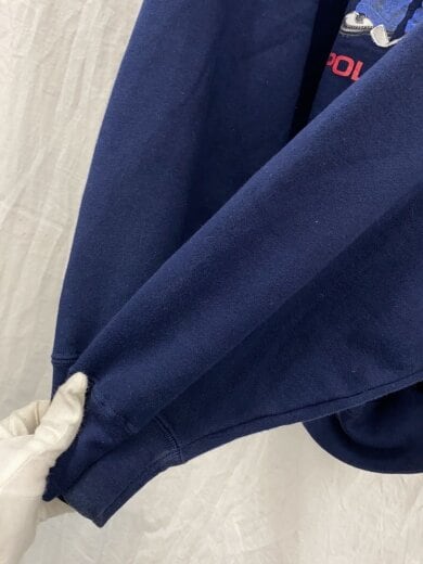 商品画像：90s/90年代タグ/スウェット/L/コットン/NVY/プリント/ポロゴルフ/ベアプリント/古着 5