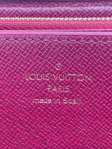 商品画像：2)ジッピー・ウォレット_モノグラム・キャンバス_フューシャ/PVC/BRW/レディース 3