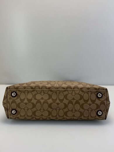 商品画像：トートバッグ_シグネチャー_キャメルレザー/--/BRW/総柄 4