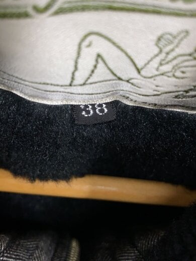 商品画像：ジャケット/38/コットン/GRY/無地/スカルフライトN1ジャケット/襟ムートン 4