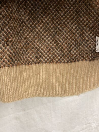 商品画像：モヘアミックスネイティブジャガードクルーネックセ/M/アクリル/BEG/23-080-600-9270-3-0 8