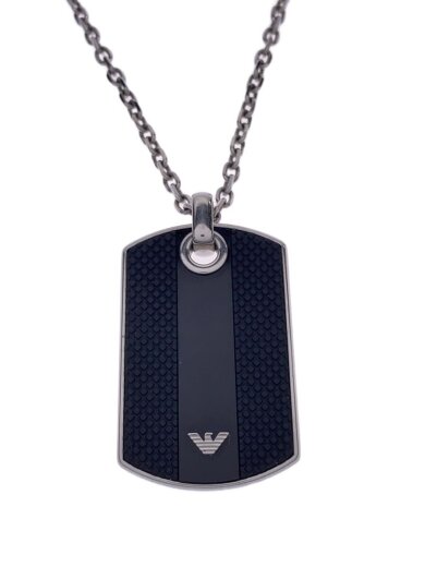 商品画像：ネックレス/ステンレス/BLK/トップ有/メンズ/EGS1542040// 1