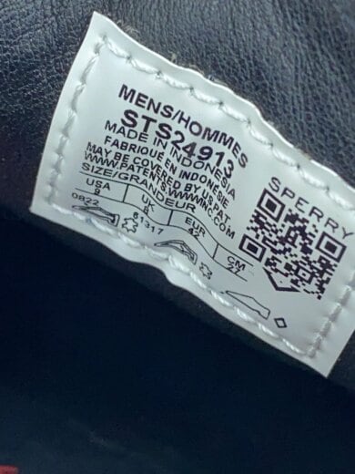 商品画像：デッキシューズ/27cm/BLK/STS24913/A/O 3-EYE VIBRAM 5