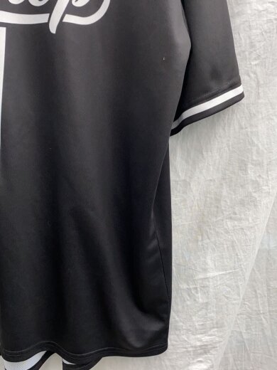 商品画像：BADOHOP/ベースボールシャツ/半袖シャツ/--/ポリエステル/BLK/プリント 5