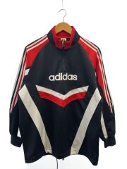 90s/90年代タグ/デサントタグ/古着/トラックジャケットジャージ/ポリエステル/BLK/AS-