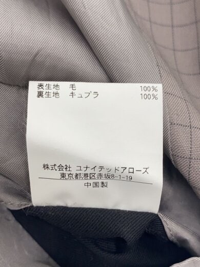商品画像：セットアップ/M/ウール/CRM/チェック/8122-174-0038 5