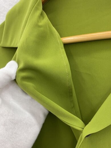 商品画像：22AW/DECHINE LONG OPEN COLLAR/長袖シャツ/44/ポリエステル/GRN/2222-10 7