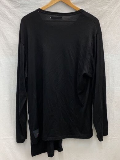 商品画像：REGULATION MEN/18AW/斜めハギカットソー/3/ウール/BLK/HV-T57-170 2